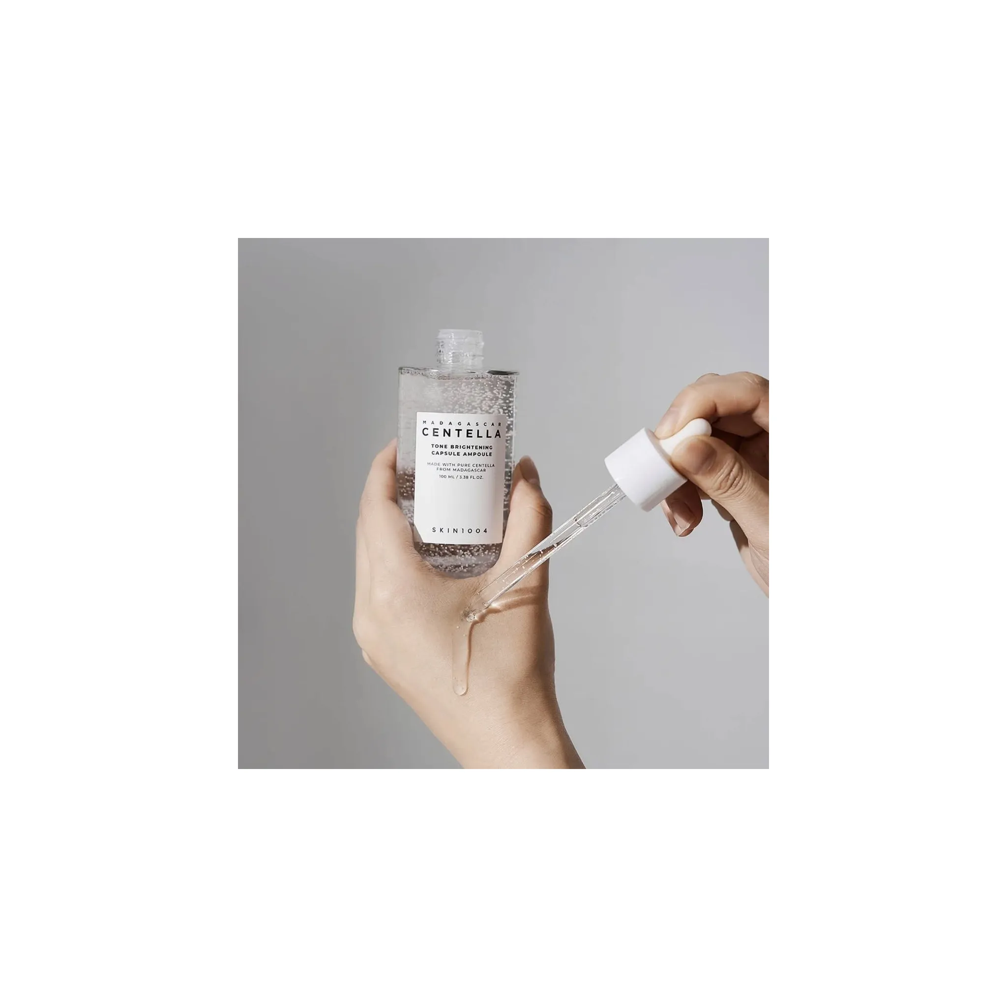 Fotografie 3 - Pleťové sérum SKIN1004 Madagascar Centella Tone Brightening Capsule Ampoule hydratační sérum 100 ml