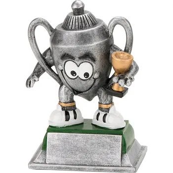 Figurka plaketa - pohárek vítěz 12 cm