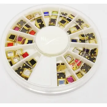 NL nails professional KARUSEL- sguare glass