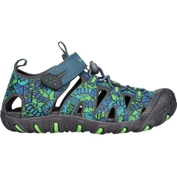 Dětská móda Dětské sandály LOAP BAM 29 Modrá, Zelená, Černá