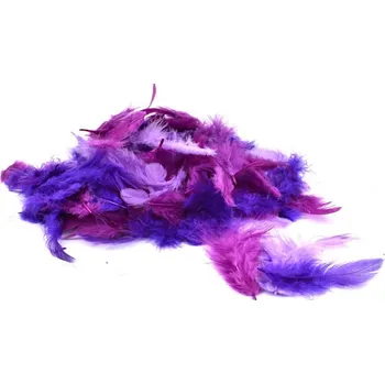 Peří Rayher, 10 g, fialové
