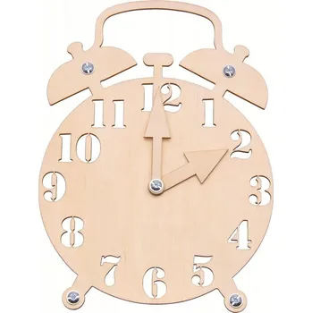 Obraz MALÉ HODINY NA MONTESSORI SENZORICKOU MANIPULAČNÍ DESKU