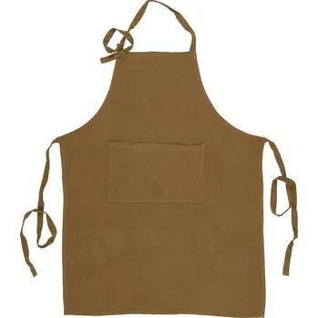 Kuchyňská zástěra Ib Laursen Zástěra s kapsou Cognac