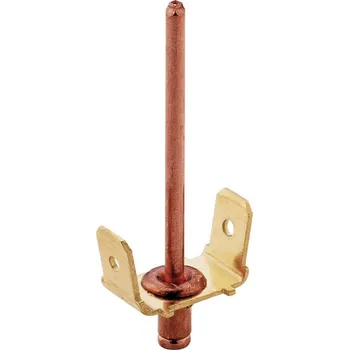 PB Fastener RIV 263 přípojné uzemnění Šířka zástrčky: 6.3 mm Tloušťka konektoru: 0.8 mm 180 ° bez izolace kov 1 ks