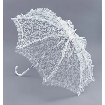 Party dekorace bristolBílé paraple - svatební dekorace