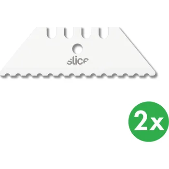 Pracovní nůž Slice Trapézové čepele, zoubkované, 2 ks