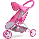 Kočárek pro panenky Susie Prestige růžový