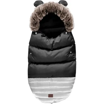 Spacák Dětský spací pytel TEDDY PRO - černý/stříbrný