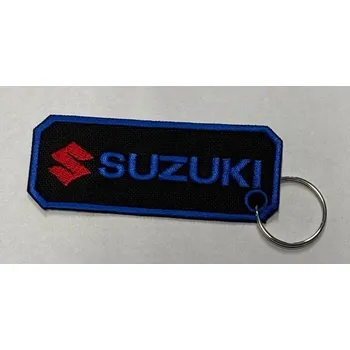 Přívěsek na klíče "klíčenka" Suzuki, černo-modrá