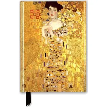 Cizojazyčná kniha Zápisník Gustav Klimt: Adele Bloch Bauer (Foiled Journal)