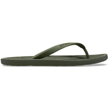 Dámské pantofle Pánské žabky Crocs FLIP zelená 45-46