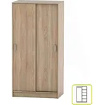 Skříň, dub sonoma, BETTY 4 BE04-002-00