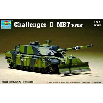 Plastikový model Challenger II MBT KFOR - Trumpeter 07216