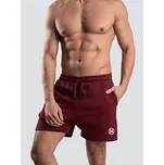 BrainMax pánské kraťasy, vínové Velikost: M Kraťasy pro muže ze 100% bavlny