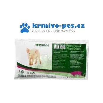 Krmivo pro hospodářské zvíře MIKROS Minerál Prasata plv 1kg