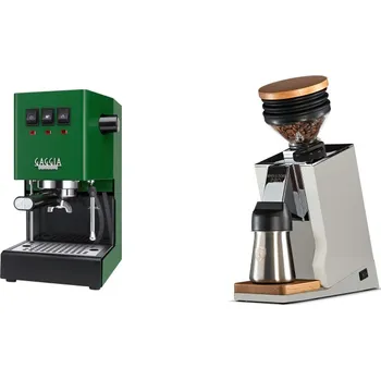Kávovar Gaggia Classic E24, green + Eureka Mignon Single Dose PRO,…
