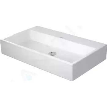 Umyvadlo Duravit Vero Air Umyvadlo nábytkové 80x47 cm, bez přepadu, bez otvoru pro baterii, WonderGliss, bílá, 23508000791