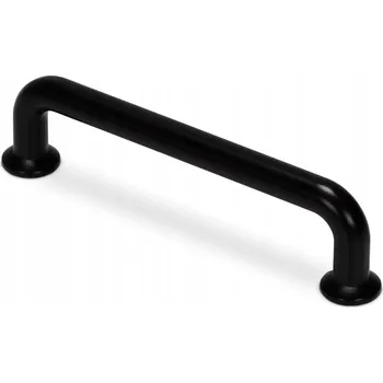 Nábytkové kování Nábytková úchytka klasická černá matná 11 x 1,5 x 2,7 cm