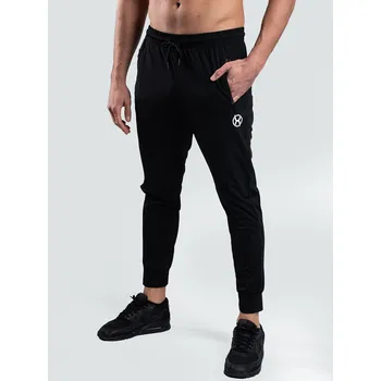 BrainMax pánské sportovní kalhoty BASIC, černé Velikost: M Pohodlné sportovní kalhoty pro muže