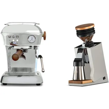 Kávovar Ascaso Dream PID, leštěný hliník + Eureka Mignon Single Dose…