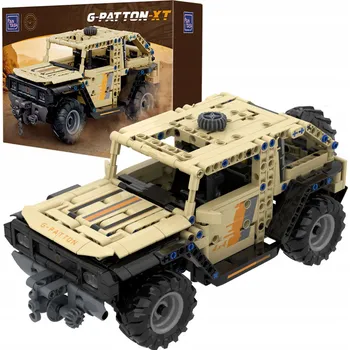 ostatní stavebnice PANTASY G-PATTON XT STAVEBNICE 1:24 AUTO 17CM AUTO 323 DÍLŮ