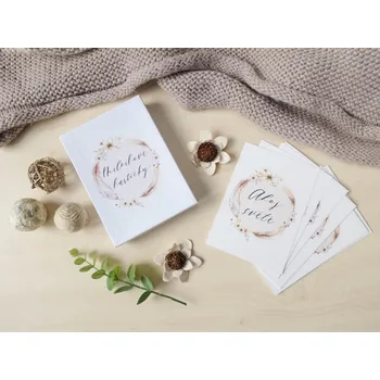 Milníkové kartičky pro miminko (20 ks) - Boho (Unisex)