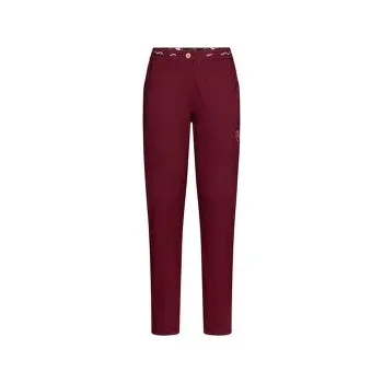 Dámské kalhoty La Sportiva MANTRA PANTS Women Redwood/Rosebay červená L