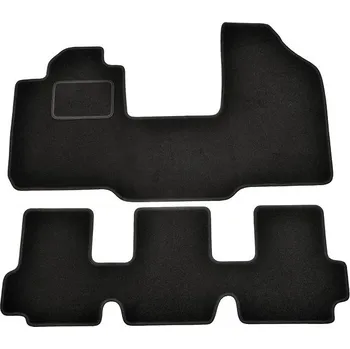 autokoberec ACI FIAT Multipla 04-10 textilní koberečky černé (sada 4 ks)