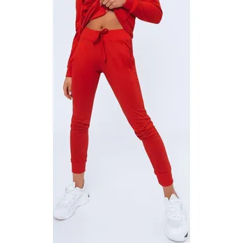 Červené dámské tepláky UY0954 Velikost: M