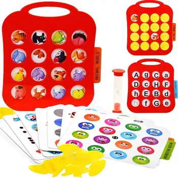 Desková hra Logická hra WOOPIE Paměť Spoj páry na čas pro děti od 3 let