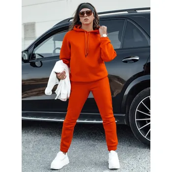 Tmavě oranžová dámská tepláková souprava KSENIIA PREMIUM AY1095 Velikost: L