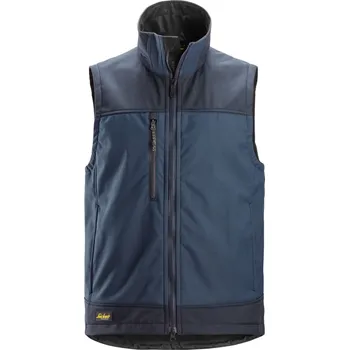 pracovní vesta Snickers Workwear Softshellová vesta AllroundWork Stretch modrá XS Velikost: 2XL