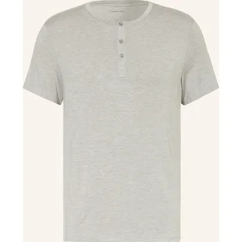 Pánské tričko Calvin Klein Pánské Pyžamové Tričko Ultra Soft Modal, šedá, 52