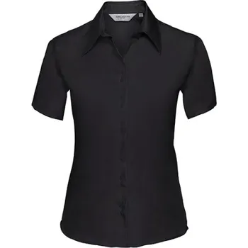 Dámská košile Russell Dámská nežehlivá košile R-957F-0 Black XXL