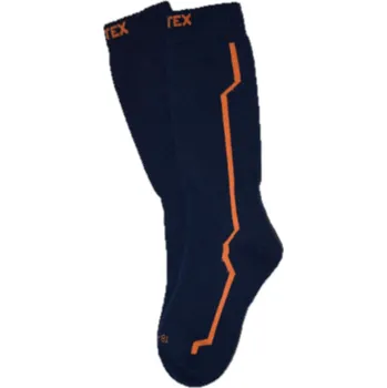 Surtex dětské zimní merino podkolenky Tmavě modrá 30-33 (20-21 cm)