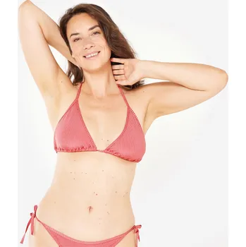 Dámské plavky OLAIAN Dámské plavky horní díl s posuvnými trojúhelníky Mae růžový 46 RŮŽOVÁ