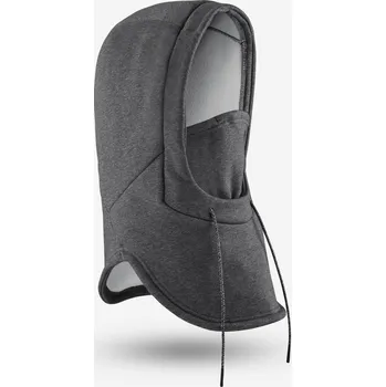 Kukla WEDZE Lyžařská kukla přes helmu 900 pro dospělé M ŠEDÁ