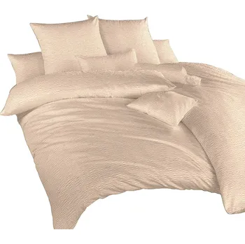 Povlečení Povlečení krep Béžový UNI 140x200, 70x90 cm