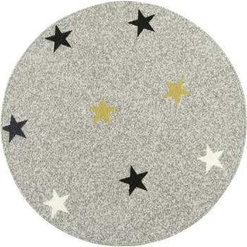 Koberec Dětský koberec Stars 09 Mix, šedý