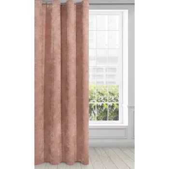 Vánoční ozdoba Hotový závěs ANISA tmavě růžový - na průchodkách