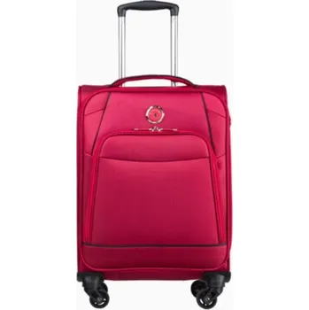 Červený kabinový kufr Pawda