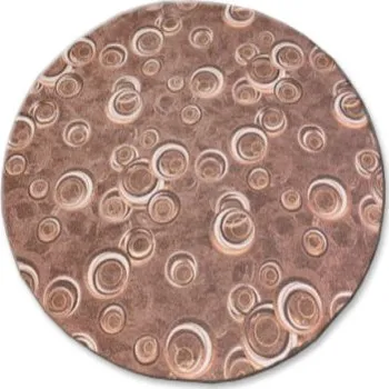 Koberec Koberec DROPS kruh hnědý