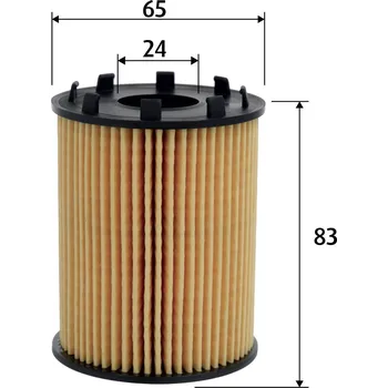 Filtr do auta Olejový filtr VALEO 586670