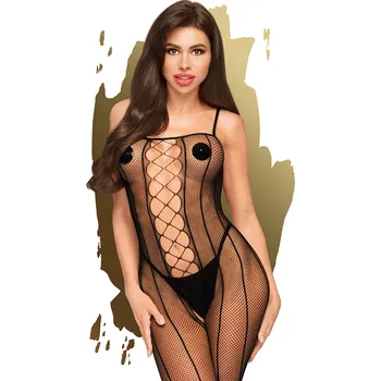 Penthouse Drop-Dead Tasty - dámské erotické bodystocking černá