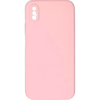 Silikonový kryt pro iPhone X a XS - Růžový