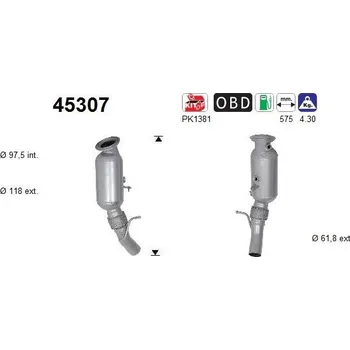 Katalyzátor Katalyzátor AS 45307