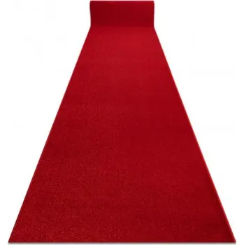 Koberec Běhoun KARMEL jednobarevný - červený