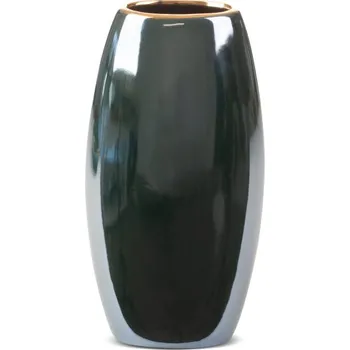 Váza Váza AMORA2 05 tmavě zelená / zlatá
