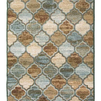 Koberec Protiskluzový běhoun MAROCCO smaragd