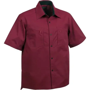 Pracovní oblečení Pracovní polokošile COFRA HAWAII Barva: Červená, Velikost: L